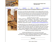 Tablet Screenshot of handymanservicelasvegas.com